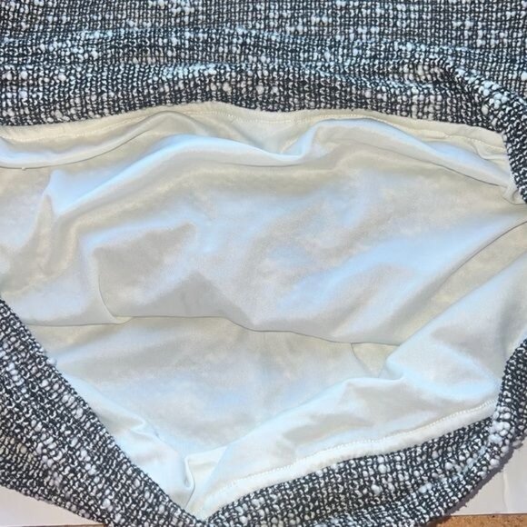 Fabletics Black & White Hoodie Dress Women’s Large Polyester Cotton Casual Style - Picture 6 of 10